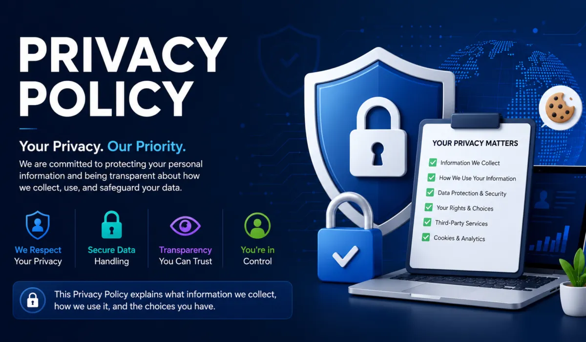 Privacy policy and data protection information for visitors of hafizahmedzafar.com